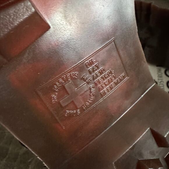 New Dr. Martens Penton Westminster Slingback Mules Black Leather Sz 12 - Picture 9 of 10